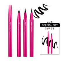 [데자뷰] 붓 펜 리퀴드 아이라이너(+정품한개더), 상세 설명 참조, 색상:딥블랙+딥블랙 정품 증정