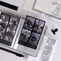 포카콜북 포토카드보관 인생네컷앨범 4x6, 화이트