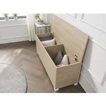 긴 슬립 낮은 협탁 뚜껑의자 수납 정리 미용실 카페