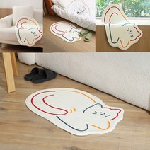 미니 고양이 발매트 주방 욕실 화장실