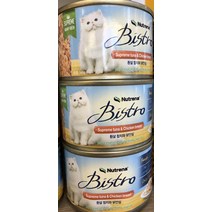 뉴트리나 비스트로 흰살참치 닭안심 반려묘 사료 160g, 단품