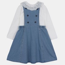 일로딜로 NC11 데님 오버롤 셋트 IDSM2212Z
