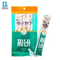 짜바 유산균 오리 15gx4개입 무방부제 간식 건강관리 강아지영양제 구토 설사 댕댕이선물 면역력 장염