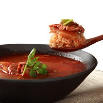 아름다운정성 즉석국 소고기국밥 얼큰한 육개장 양지머리로 끓인 소고기무국 맛집레시피 경상도식 소고기국, 15세트, 600g