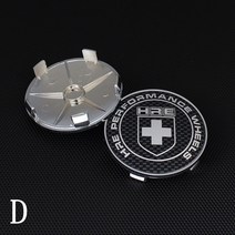 68MM/65MM 휠 센터 캡 HRE 4 개 스티커 커버 림 방진 후드, 04 D