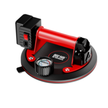 압착기 유리 타일 대리석 흡착기 고무 충전 자동펌프, 블랙 두꺼워진 산업용 2개 상자 포장