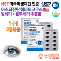 홈쇼핑 약국 아스잔틴 아스타잔티 루테인 비타민 헤마토코스 헤마토쿠스 코스 빌베리 추출물 어린이 청소년 중학생 고3 수험생 어르신 노인 눈 에좋은 영양제 뉴테인 2통묶음 약 2개월분, 500mg 30캡슐 x 2통묶음