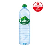 롯데칠성 볼빅 천연 광천수 생수 1.5L 12 페트 PET 물