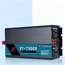 캠핑용 차박 차량용인버터 순수정현파 배터리 220V, 2600w 220V 60V