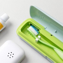 아트박스/유에너스 유에너스 휴대용 칫솔살균기 트라이탄 UN-T100, 블루, 블루