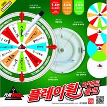 복불복 예능 벌칙게임 회전 룰렛 (소) 소근육발달 아동장난감 집중력강화