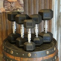 핏분 육각 덤벨 4KG 6KG 8KG 10KG 12.5KG 고무 아령, FB-DUM104_10KG