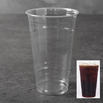 PET컵 92파이 98파이 아이스컵 1000개 1box CUP.P 카페 테이크아웃컵, 22온스92파이