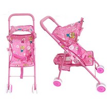 아기 돌보기 육아 소꿉 놀이 접이식 유모차 장난감, 본상품선택