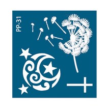 재사용가능 헤나타투 셀프헤나도안, 1개, PP-31