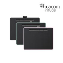 와콤 인튜어스 소형 블루투스 타블렛 일반 CTL-4100WL 3종 색상, CTL-4100WL/K(블랙)