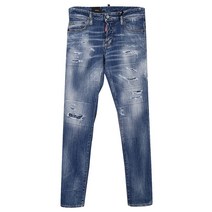 DSQUARED2 디스퀘어드2 22 메이플 패치 디스 디테일 캣워싱 슬림 진 711123 30342 470