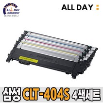 삼성 CLT-K404S CLT-C404S CLT-M404S CLT-Y404S 호환 SL-C483 SL-C430 SL-C433 SL-C432 재생 토너 올데이 컴퍼니, CLT-404S 세트 [맞교환]
