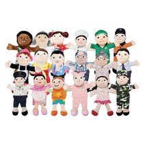 어린이집 인형극놀이 손인형 18종세트 유치원 근육발달