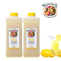 나탈리스 100% 레몬 원액 착즙 주스 1L 2개입, 단품