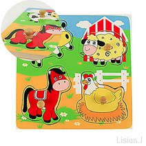 리시안제이 엄마표 동물 그림 맞추기 놀이 집에서 할 수있는 놀이 18개월 아기 장난감