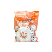 랩몬스터 캐릭터 골프공 고반발, 화이트, 1세트, 20개입