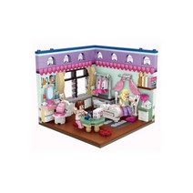 LOZ정품 mini 일상생활 블록놀이 4종 침실(417PCS)