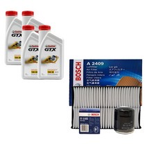LF소나타 하이브리드 캐스트롤 GTX 5W30(4L)SP/C3 보쉬패키지1182-2658