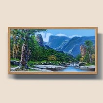 풍수지리액자 부귀 소나무그림 돈들어오는그림 20호