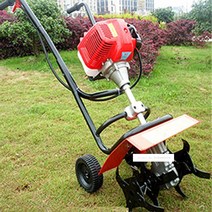 아세아관리기 미니관리기 소형트랙터 미니 핸드 푸시 워킹 로터리 경운기 44-5 52CC .9kw 2 스트로크 가솔, 한개옵션0