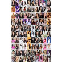 izone 장원영 Jang Won Young 주변 작은 카드 응원카드 사진 카드지갑 카드 lomo 카드 100장, 시리즈 5