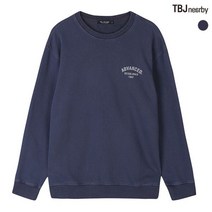 티비제이 유니 피그먼트다잉 맨투맨 T201TS130P
