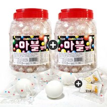 주전부리몰 추억의 알사탕 왕마볼(800g) 2통(+밀크츄 2개) 왕마블, 2통, 800g