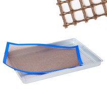 테프론 푸드 메쉬 고온 내성 AM06 블루 1000 X 1000mm