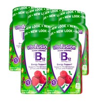 비타퓨전 vitafusion 비타민B12 60구미, 6팩