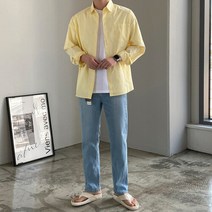 여름옷 슬림 일자 청바지