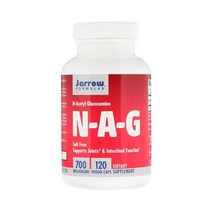 [ 5통기획] 자로우 포뮬러스 NAG 아세틸 글루코사민 700mg 베지 캡슐 120개입, 120개, 1개