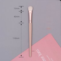 브러쉬 세트 동물 털 올인원 양모 브러쉬 아이섀도우 블러셔 브러쉬 울트라 소프트 12수 뷰티 브러쉬, 아이 섀도우 브러쉬 울, 하나