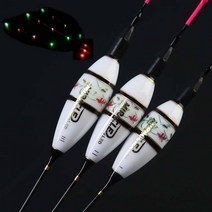 미라클 백지 LED 민물 낚시 전자찌 5점등 70 75 80 CR322 양어장, 3-80CM