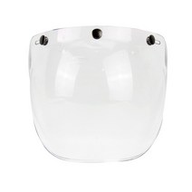 티티앤코 TTamp;CO 클래식 헬멧 오픈 하프 페이스 500TX 버블 쉴드 앞 유리, B