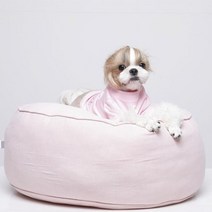1300K 원형 워싱방석 PINK, 단품
