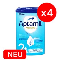 압타밀 프로누트라 어드밴스 2단계 800g 4통_신상품, 4개