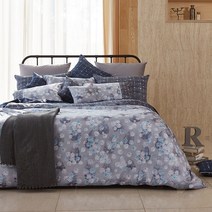 인하우스 비올라 (그레이) - 면 80수 사틴 홑겹이불커버 베개커버(단품)