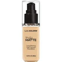 L.A. Colors 트룰리 매트 롱 웨어링 파운데이션 40ml, CLM351 Porcelain, 1개