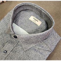 NC불광점 레노마 ** F/W 노아이롱 고퀄리티 폴리100% 져지 원단 웜젯 솔리드 텍스처 프린트 일반핏 긴팔 셔츠 RMFSGP-005-GE-555