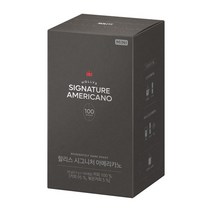 할리스 시그니처 아메리카노 미니다크 100T, 없음