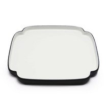 이더멜라민 이중메탈 SB 하트 사각 10' 접시 식당 업소용 그릇 접시 중국집 분식 멜라민 식기, 10개