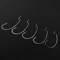 싸가지피싱 [싸가지피싱] NSB 울트라와이드갭 와이드훅 광어 다운샷 배스 프리리그 낚싯바늘, 1개