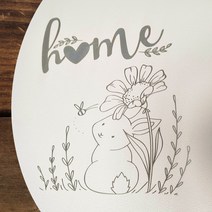 에이드엘 일립스 가죽 테이블매트 2p, 아이보리, 9.하트테두리