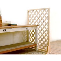 아이베란다 래티스 원목파티션 라티스 격자망 울타리망, 1200(가로)x1200(세로)mm